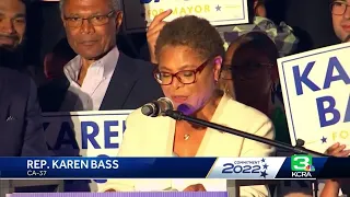 Rick Caruso, Karen Bass to face runoff for LA mayor