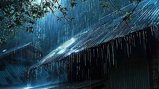 Sleep Instantly with Heavy Rainstorm & Thunder Sounds - Heavy rain and thunder sounds for sleeping