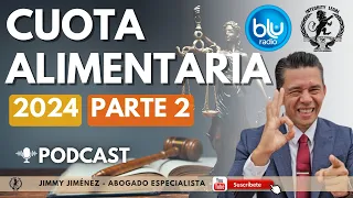CUOTA ALIMENTARIA 2024 | ENTREVISTA BLU RADIO (PARTE 2) | 🎙️PODCAST: Jimmy Jiménez