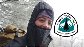 Pacific Crest Trail 2022- Days 26-28 - Snowy Days and Hiker-town guns!