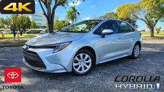 2023 Toyota Corolla LE Hybrid - POV Test Drive 4K (Binaural Audio) 6 Speaker Sound System