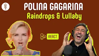 POLINA GARGARINA | RAINDROPS & LULLABY | Vocal coach REACTION & ANÁLISE | Rafa Barreiros