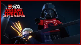 Darth Vader Defeats Palpatine - LEGO Star Wars Holiday Special 2020