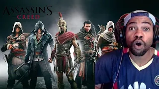 Assassins Creed All Title Intros Reaction