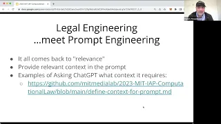 ChatGPT for Law and an Introduction to Legal Prompt Engineering In Practice