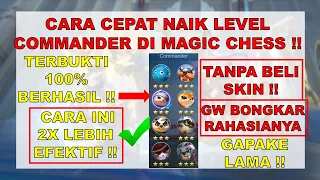 CARA CEPAT MENAIKKAN LEVEL COMMANDER MAGIC CHESS !! DIJAMIN 100% BERHASIL !! MAGIC CHESS INDONESIA