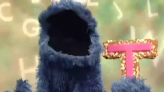 Sesame Street - Cookie Monster Letter of the day - T