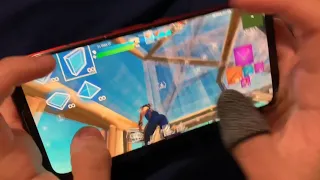 THE FASTEST TOUCH EDITOR YOU'LL EVER SEE (Fortnite mobile) |handcam|