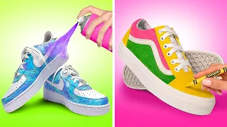 Shoe Upgrade DIY's || Customize Your Old Shoes With These Awesome Ideas