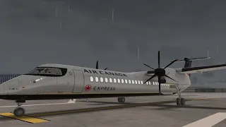 Dash 8 Q400 Rain Exterior Inspection Checklists