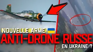 L'UKRAINE INVENTE UNE NOUVELLE "ARME" ANTI-DRONE ?