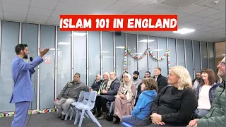 British People CHALLENGED me with Interesting Questions about Islam