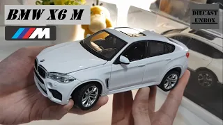 Unboxing BMW X6M Rastar 1/24 Diecast