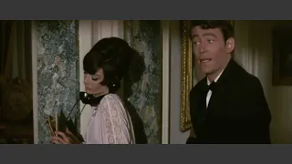 Audrey Hepburn. Peter O'Toole. How to Steal a Million clip 2,  First encounter.