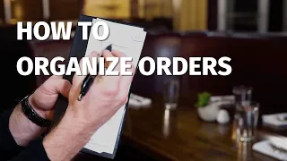 How to take orders as a waiter-- Restaurant Server Training