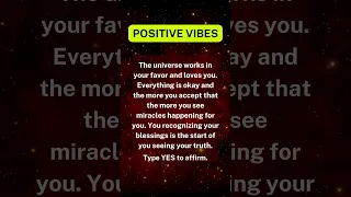 Positive Vibes Only 🌈 | Law of Attraction Manifestation | #shorts #lawofattraction #spirituality