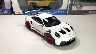 Porsche 911 GT3 RS (2022) 1:18 Norev Diecast Model Review