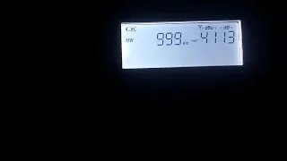 999 КГц. Радио России на пониженной мощности (12.11.2022)