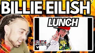 SRT8 TO THE POINT!!!!! Billie Eilish -  LUNCH (Official Music Video) [FIRST TIME UK REACTION]