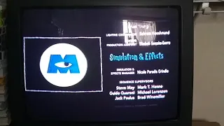 Monster's Inc bloopers end credits