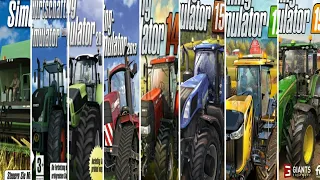 Evolution of Farming Simulator (2008-2019)