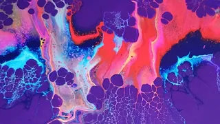 Dutch Pour Technique |Paint Blowing| Acrylic Pouring|Fluid Art #dutchpour#paintpouring#fluidart