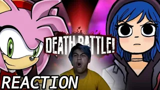 Amy Rose vs Ramona Flowers DEATH BATTLE | REACTION