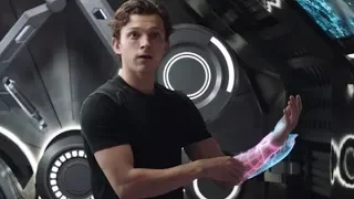 Spider Man Far From Home  Peter Making His New Suit Scene 1080p