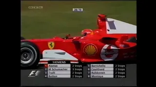 Formel 1 2004: Strategie-Kampf in Magny-Cours (Highlights)