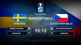 HIGHLIGHTS: Sweden vs. Czech Republic | 2020 IIHF Esports Fan Championship