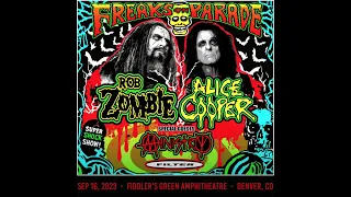 Rob Zombie, Alice Cooper, Ministry, Filter (Freaks On Parade 2023) Denver, CO 9.16 Full Show [AUDIO]