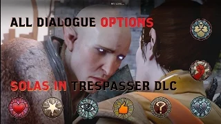 ALL Dialogue Options in The Last Conversation With Solas (Romance Version) - DA:I Trespasser DLC