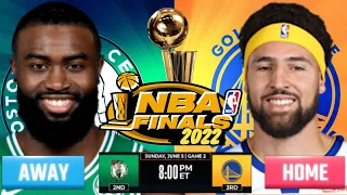 GAME 2 NBA Finals Boston Celtics @ Golden State Warriors NBA Live Scoreboard Play by Play /Interga2