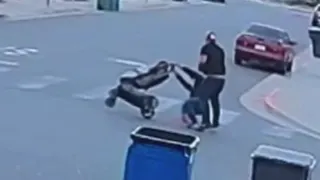 Man attacks grandfather pushing stroller, sucker punches him in the face