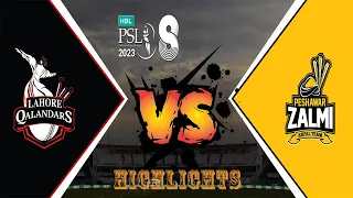 Full Highlights | Peshawar Zalmi vs Lahore Qalandars | Match 23 | HBL PSL 8