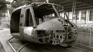 Vietnam War Helicopter and Tank Wrecks