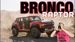 The 2022 Bronco Raptor reveal - Is this special?