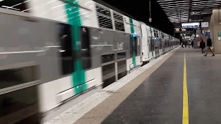 [ RER A ] Arrivée d'un MI09 TPUR en Gare de La Défense