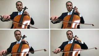 Mozart Divertimento K.136, Presto for Cello Quartet