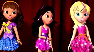Polly Pocket full episodes | Follow that monkey 🌈Compilation | Kids Movies | Girls Movie