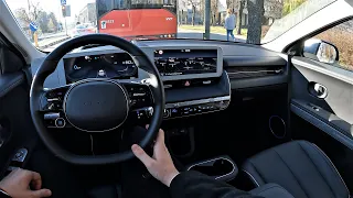 2022 Hyundai IONIQ 5 [Style] EV 217HP - POV Test Drive - Lithuania car of the Year 2022 participant