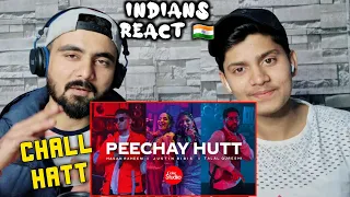 Indian Reacts | Peechay Hatt | Justin Bibis x Talal Qureshi x Hasan Raheem | Coke Studio 14