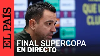 DIRECTO | Rueda de prensa del FC Barcelona previo a la final de la Supercopa | EL PAÍS