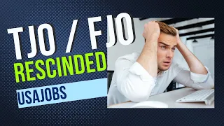 Government Job Offer Rescinded - Why, What it means, and What to do
