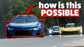 Garage 56 NASCAR Camaro steals the show at Le Mans 2023