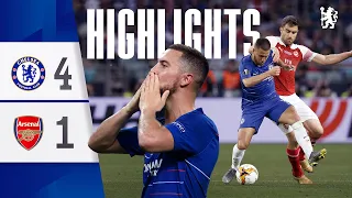 ⏪️ Chelsea 4-1 Arsenal | Eden Hazard's Final Match | HIGHLIGHTS - UEFA Europa League Final 2019