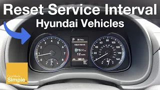 How To: Reset Service Reminder/Interval on Hyundai Vehicles