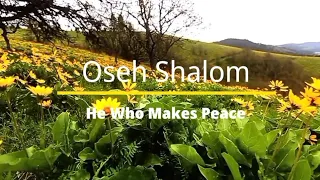 Selah Moment: Oseh Shalom (He Who Makes Peace)