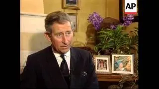 Prince Charles speaks about the death of his grandmother