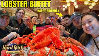 FRESH HARVEST BUFFET AT HARD ROCK CASINO HOTEL SACRAMENTO, LOBSTER BUFFET ✅️PINOY IN AMERICA